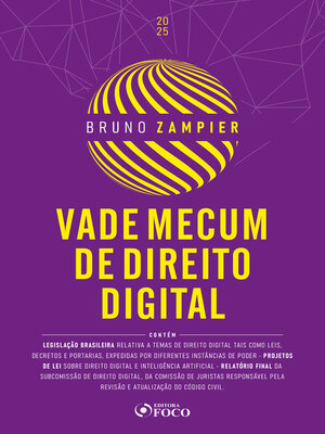 cover image of Vade Mecum de Direito Digital--1ª Ed--2025